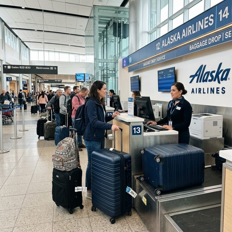 Alaska Airlines Baggage Policy 2026: Fees and Rules Alaska Airlines Baggage Policy allows one carry-on bag (22" × 14" × 9") and one personal item on all fares at no charge. Checked bags cost $45 for the first and $55 for the second after a fee increase on April 10, 2026. Free checked bags are available for First Class passengers, elite Atmos Rewards members, and eligible credit card holders. How Many Bags Can You Take on Alaska Airlines for Free? Alaska Airlines includes one carry-on bag and one personal item free of charge on every fare, including Saver (basic economy). No checked bags are included in the base fare for most passengers. However, checked bags are free for First Class travelers, active-duty military, eligible Atmos Rewards elite members, and qualifying Atmos Rewards Visa cardholders. Free Checked Bag Eligibility at a Glance Passenger Type Free Checked Bags Standard fare (no status/card) 0 Atmos Rewards Visa cardholder 1st bag free Tier 1 Elite / oneworld Ruby 1st bag free (+ companions) MVP / MVP Gold 1st + 2nd bag free MVP Gold 75K / MVP Gold 100K 1st + 2nd + 3rd bag free First Class 2 bags free (up to 70 lbs each) Active-duty U.S. military Up to 5 bags free (70 lbs each) Club 49 (within/to Alaska) 2–3 free bags depending on route Unique perk worth knowing: Atmos Rewards members flying out of select Hawaii airports can check a full case of pineapples or a case of wine from select mainland airports without it counting toward their baggage allowance. How Much Does Alaska Airlines Charge for Baggage? Effective April 10, 2026, Alaska Airlines raised its checked bag fees by $5 for the first bag and $10 for the second. The prepay discount (previously $5 off when booking at least four hours in advance) has been eliminated. Alaska Airlines Checked Baggage Fees (2026) Bag Standard Fee 1st checked bag $45 2nd checked bag $55 3rd+ checked bag $200 each Overweight (51–100 lbs) $100 per bag Oversize (63–115 linear inches) $150 per bag Oversized + overweight (≤70 lbs) $300 Oversized + overweight (71–100 lbs) $400 Hawaii routes carry different rates: $30 for the first bag and $40 for the second on North American Alaska/Hawaiian Airlines flights to or from the state of Hawaii. Real-world cost scenario: A family of four with no elite status or eligible credit card, each checking two bags, would pay $400 in baggage fees ($45 + $55 × 4). The same trip with an Atmos Rewards Visa card would cut that cost to $220, since the first bag is free for the cardholder and up to six companions on the same reservation. What Are Alaska Airlines' Carry-On Baggage Rules? Every Alaska Airlines passenger regardless of fare is entitled to one carry-on bag and one personal item at no additional charge. The carry-on must not exceed 22" × 14" × 9". Alaska Airlines does not publish an official weight limit for carry-on bags, which is notably more lenient than many international carriers. What Counts as a Personal Item vs. a Carry-On? Item Type Examples Must Fit Personal item Purse, backpack, briefcase, laptop bag, approved pet carrier Under the seat in front Carry-on bag Rolling suitcase, large bag In overhead bin A standard personal item should fit comfortably under the seat in front of you. If it doesn't, it will be reclassified as a carry-on, and if the overhead bins are full at that point, you may be asked to gate-check it. Saver fare advantage: Unlike Delta and United, whose basic economy fares restrict carry-on bags to the overhead bin, Alaska's Saver fare still allows a full-size carry-on in addition to a personal item. This is a meaningful differentiator for budget-conscious travelers. What Is the Checked Baggage Allowance on Alaska Airlines? Alaska Airlines allows passengers to check bags up to 50 lbs and 62 linear inches (length + width + height) at the standard checked bag rate. Bags between 63 and 115 linear inches are accepted but incur an oversize fee. Bags exceeding 115 linear inches are not accepted. First Class passengers receive an increased weight allowance of 70 lbs per bag. Active-duty military also travel with a 70 lb per bag allowance on up to five bags. What Is Alaska Airlines' Baggage Weight Limit? The standard checked bag weight limit on Alaska Airlines is 50 lbs (approximately 23 kg). Bags weighing between 51 and 100 lbs are accepted with an overweight fee of $100 per bag. Bags over 100 lbs are not accepted as checked luggage. If a bag is both overweight and oversize, both fees apply with combined charges reaching $300 or $400 depending on the weight bracket. This is one of the most commonly missed cost scenarios when travelers pack sports gear or large duffel bags. What Is Alaska Airlines' Oversized Baggage Policy? Oversized baggage on Alaska Airlines refers to any checked item measuring between 63 and 115 linear inches, including wheels and handles. The fee for an oversized bag is $150. Items measuring more than 115 linear inches will not be accepted. Sports Equipment Where Alaska Airlines Stands Out This is a content gap most competitor articles miss. Alaska Airlines waives overweight and oversize fees on a wide range of sports equipment, which can save travelers hundreds of dollars. Qualifying items include: Skis and snowboards Golf clubs Hockey equipment Fishing rods Bicycles Surfboards Scuba tanks (accepted without surcharge, unlike many carriers) These items count as a standard checked bag (subject to standard checked bag fees), but overweight/oversize surcharges are waived a significant perk for outdoor travelers and athletes. Always verify the specific requirements for your equipment type on the Alaska Airlines website before flying. What Is the 20-Minute Bag Policy for Alaska Airlines? Alaska Airlines guarantees that checked bags will arrive at baggage claim within 20 minutes of the flight's gate arrival. If bags don't appear within that window, passengers receive either a $25 discount code for a future Alaska or Hawaiian Airlines flight, or 2,500 Atmos Rewards bonus points. To claim the guarantee, passengers must speak with a baggage office agent in person within 2 hours of the flight's arrival. Important exceptions: The 20-minute guarantee does not apply to: Oversized/odd-size items (skis, golf clubs, surfboards, pets, firearms, assistive devices) International flights requiring customs clearance Flights to/from Dutch Harbor (DUT) Non-revenue passengers (employees, guest pass travelers, industry discount tickets) Alaska Airlines reserves the right to suspend the guarantee during airport baggage system malfunctions, severe weather, or other conditions outside the airline's control. How to Avoid Alaska Airlines Baggage Fees The most reliable ways to avoid checked bag fees on Alaska Airlines: Hold an Atmos Rewards Visa card: The primary cardholder and up to six companions on the same booking receive a free first checked bag. The card must have been used to purchase the ticket. Earn elite status: Atmos Rewards MVP and above receive at least two free bags. MVP Gold 75K and 100K members also receive a third free bag. Fly First Class: Two checked bags fly free with no additional fee. Travel within Alaska: Passengers flying entirely within the state of Alaska receive three free checked bags. Join Club 49: Alaska residents receive three free bags on intrastate flights and two free bags on flights to/from Alaska. Pack carry-on only: Alaska's generous carry-on policy including a full-size bag on Saver fares makes it viable to travel light on shorter trips. Baggage Tracking and Claims: What Happens When Things Go Wrong Alaska Airlines tracks checked bags throughout the journey. If a bag is delayed, damaged, or missing: Damaged bags: Report immediately at the baggage carousel before leaving the claim area. Delayed or missing bags: Report in person at the baggage service office within 24 hours of arrival. Essentials reimbursement: If your bag is delayed, Alaska will reimburse reasonable purchases (toiletries, clothing) while you wait. Speak with a baggage service agent to initiate the claim. Recovery timeline: Most bags are located within 48 hours. If still missing after 5 days, the case transfers to Central Baggage Service, which conducts a global search for up to six weeks. Contact numbers: Continental US, Alaska, Canada, Latin America, Reykjavik: 1-877-815-8253 (6am–10pm PT, daily) Hawaii, South Pacific, Asia, Rome, London: 1-866-389-6654 (6am–6pm HST, daily) Alaska Airlines Fleet: What Aircraft Will You Fly? Understanding the fleet helps travelers plan smaller aircraft may have more restricted overhead bin space. As of July 2026, Alaska Air Group operates the following aircraft: Aircraft Seats Count Boeing 787-9 Dreamliner 300 (34/79/187) 5 Airbus A330-200 278 (18/68/192) 24 Airbus A321-200neo 189 (16/44/129) 18 Boeing 737-9 MAX 178 (16/42/120) 80 Boeing 737-900ER 178 (16/42/120) 79 Boeing 737-800 161 (16/36/109) 59 Boeing 717-200 128 (8/17/103) 19 Embraer E175 76 (12/16/48) 92 The Boeing 737 family makes up the bulk of the mainline domestic fleet, while the newer Boeing 787-9 Dreamliner and Airbus A330 aircraft handle longer-haul and international routes. Frequently Asked Questions Does Alaska Airlines charge for carry-on bags on Saver fares? No. Unlike many other airlines' basic economy fares, Alaska Airlines' Saver fare includes one full-size carry-on bag plus one personal item at no charge. What changed in Alaska Airlines' baggage policy in April 2026? Effective April 10, 2026, the first checked bag fee increased from $40 to $45, the second from $45 to $55, and the third-plus from $150 to $200. The $5 prepay discount was also eliminated. Can I prepay for bags to save money on Alaska Airlines? No. Alaska Airlines eliminated its prepay bag discount as of April 10, 2026. Bags now cost the same whether purchased in advance or at the airport. What is the maximum weight for a checked bag on Alaska Airlines? The standard limit is 50 lbs. Bags between 51–100 lbs are accepted with a $100 overweight fee. Bags over 100 lbs are not accepted. Are oversize and overweight fees charged separately? Yes. If a bag is both oversize and overweight, both fees apply. Combined charges range from $300 (oversized + up to 70 lbs) to $400 (oversized + 71–100 lbs). Does the 20-minute bag guarantee apply to golf clubs and skis? No. The 20-minute guarantee specifically excludes items picked up at the odd-size/oversize baggage claim area, including sports equipment, checked pets, firearms, and assistive devices. How much does Alaska Airlines charge to fly with a pet in the cargo hold? The fee is $200 each way per kennel for most routes. For flights entirely within Alaska, the fee drops to $100. Within Hawaii, it's $60. The pet and carrier combined must weigh no more than 150 lbs. Does Alaska Airlines waive oversize fees for sports equipment? Yes. Alaska Airlines waives oversize and overweight fees for many sports items, including skis, snowboards, golf clubs, hockey equipment, bicycles, and scuba tanks. Standard checked bag fees still apply. How do I claim compensation if my bag arrives late at baggage claim? Speak with a baggage office agent in person within 2 hours of your flight's arrival. Alaska Airlines will offer a $25 discount code for a future flight or 2,500 Atmos Rewards bonus points if bags weren't at claim within 20 minutes of gate arrival. Are baggage fees the same on Alaska Airlines codeshare flights operated by other carriers? No. Flights operated by partner airlines including American (flight numbers 6000–6999), Qantas (5000–5249), Qatar (5700–5999), Japan Airlines (7310–7609), and others follow different baggage rules. Always verify the operating carrier's policy before flying. Meta data Meta title Alaska Airlines Baggage Policy 2026: Fees and Rules Meta description Alaska Airlines Baggage Policy covers carry-on limits, checked bag fees, baggage allowance, oversize charges, and free bag options for travelers in 2026.