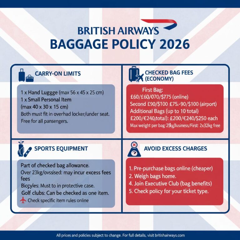 British Airways Baggage Policy