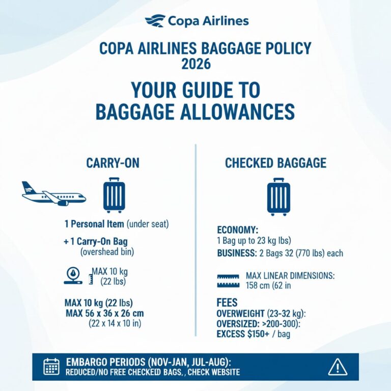 Copa Airlines Baggage Policy