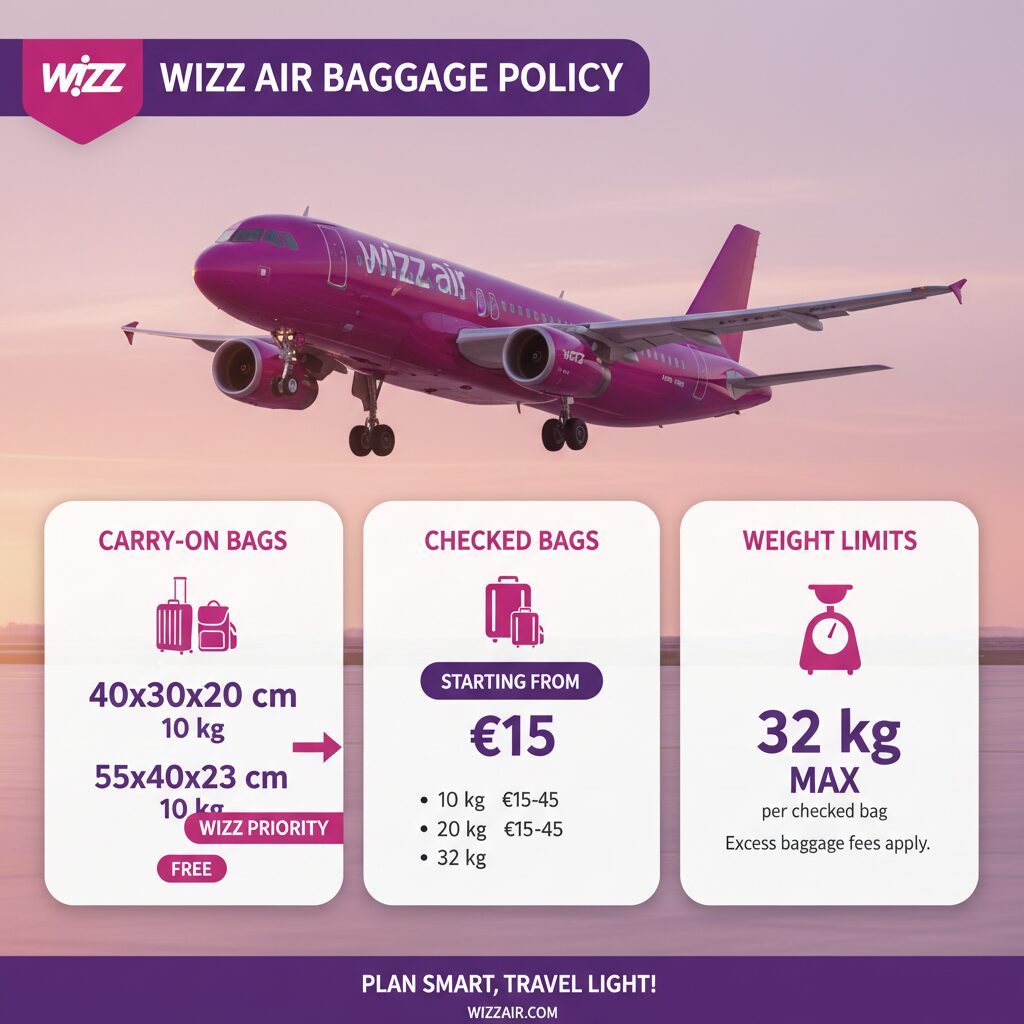 Wizz Air Baggage Policy
