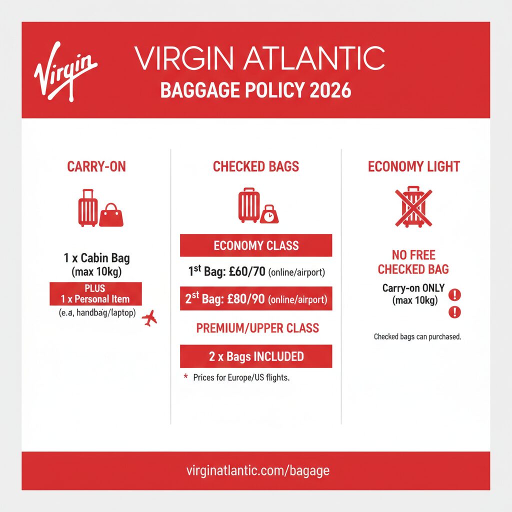 Virgin Atlantic Baggage Policy