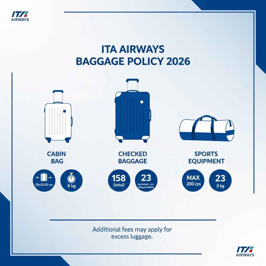ITA Airways Baggage Policy