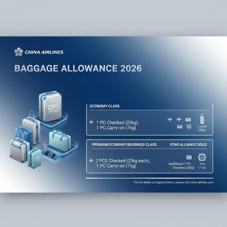 China Airlines Baggage Policy