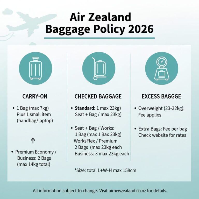 Air New Zealand Baggage Policy