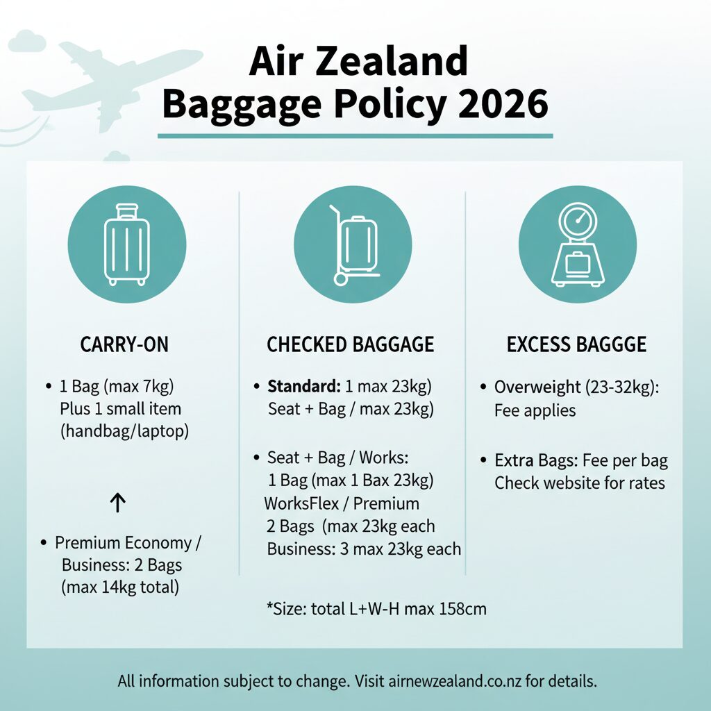 Air New Zealand Baggage Policy