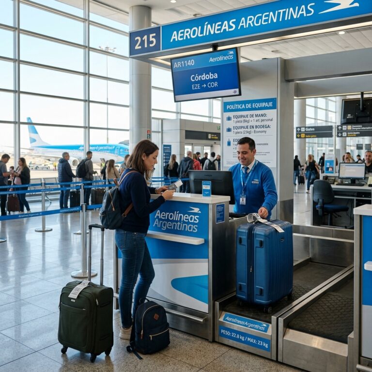 Aerolíneas Argentinas baggage policy