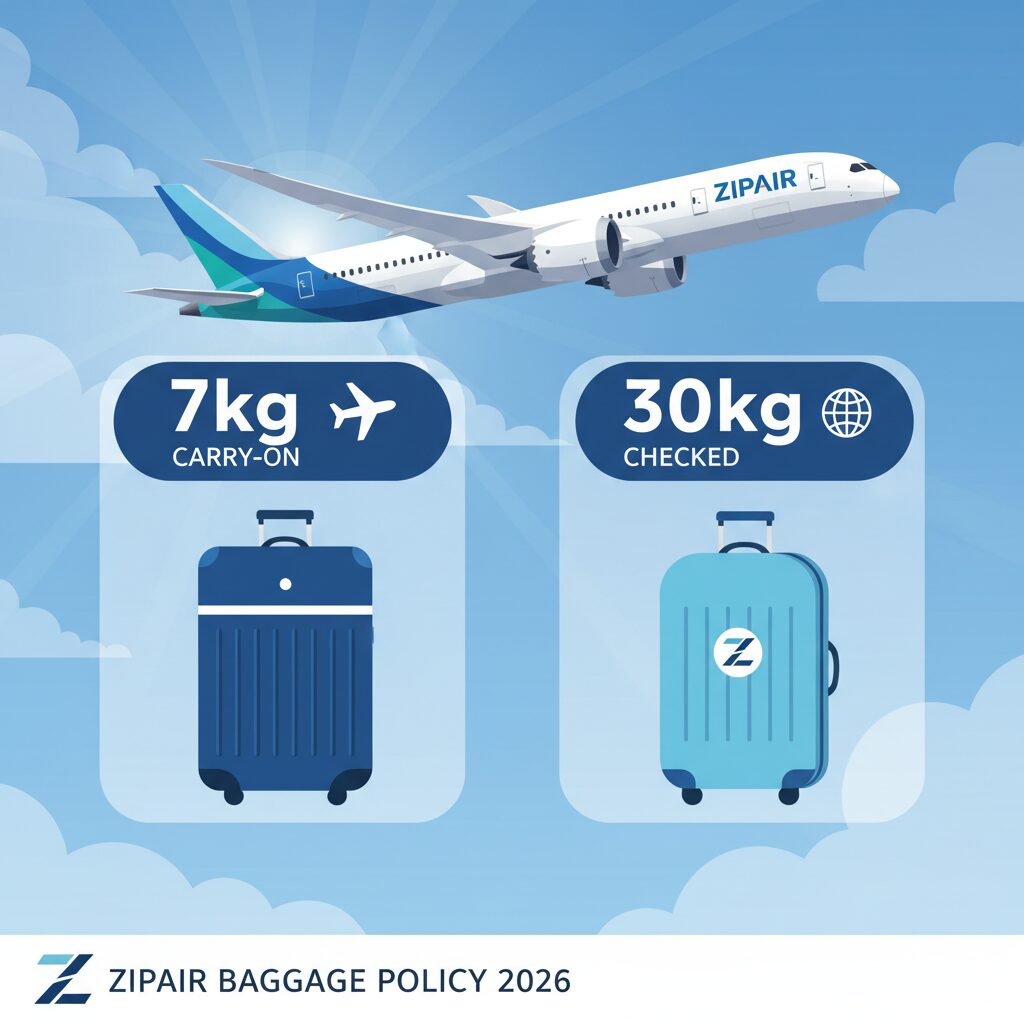 ZIPAIR Baggage Policy
