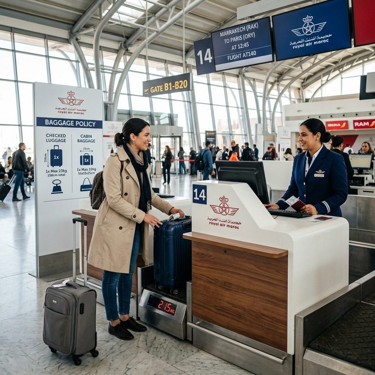 Royal Air Maroc baggage policy