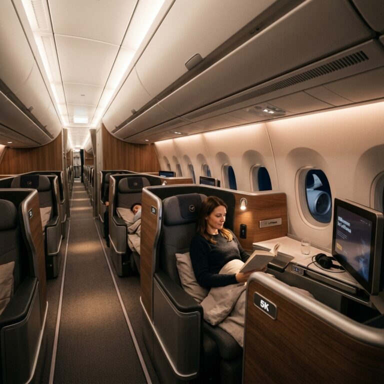 Lufthansa A350-900 Business Class