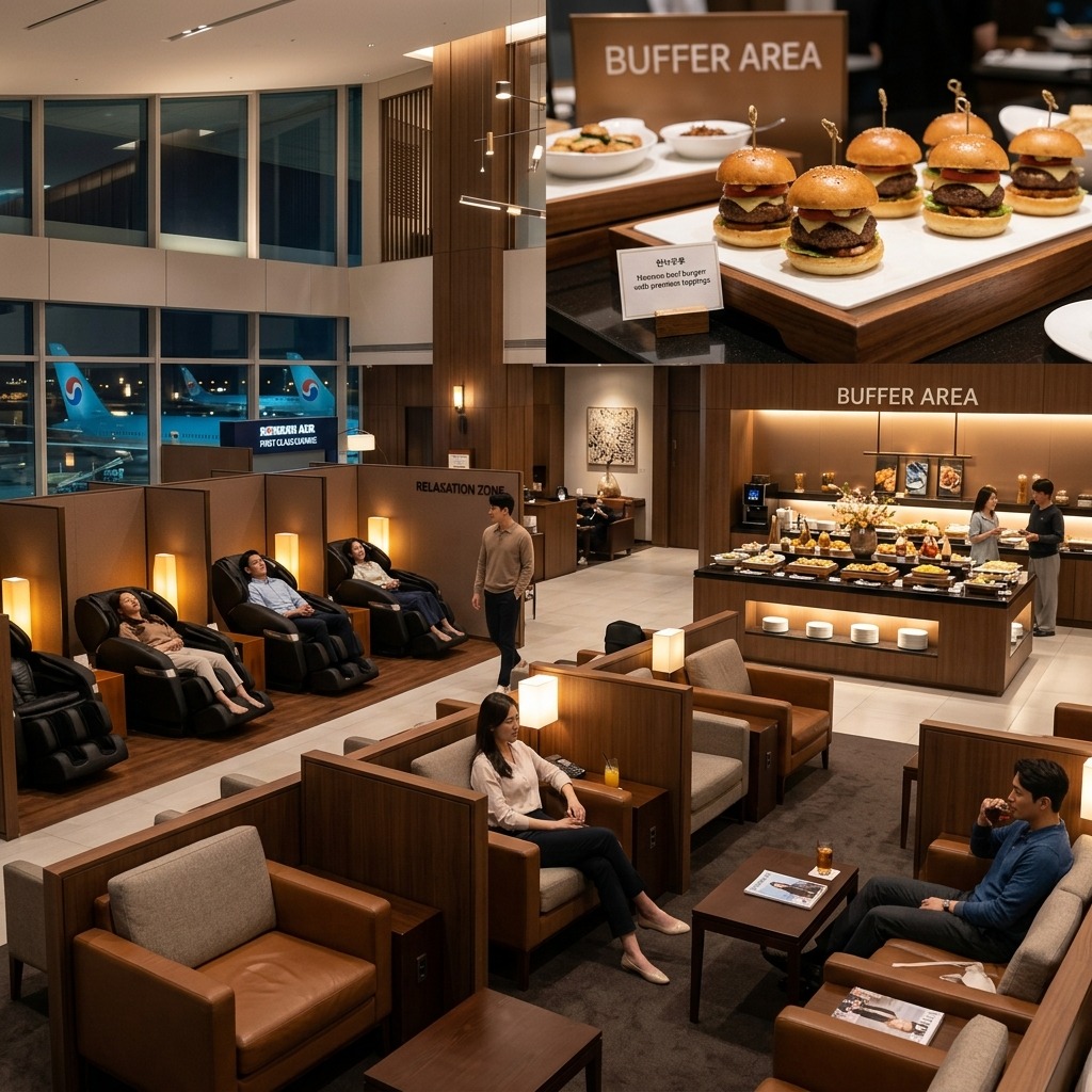 Korean Air First Class Lounge
