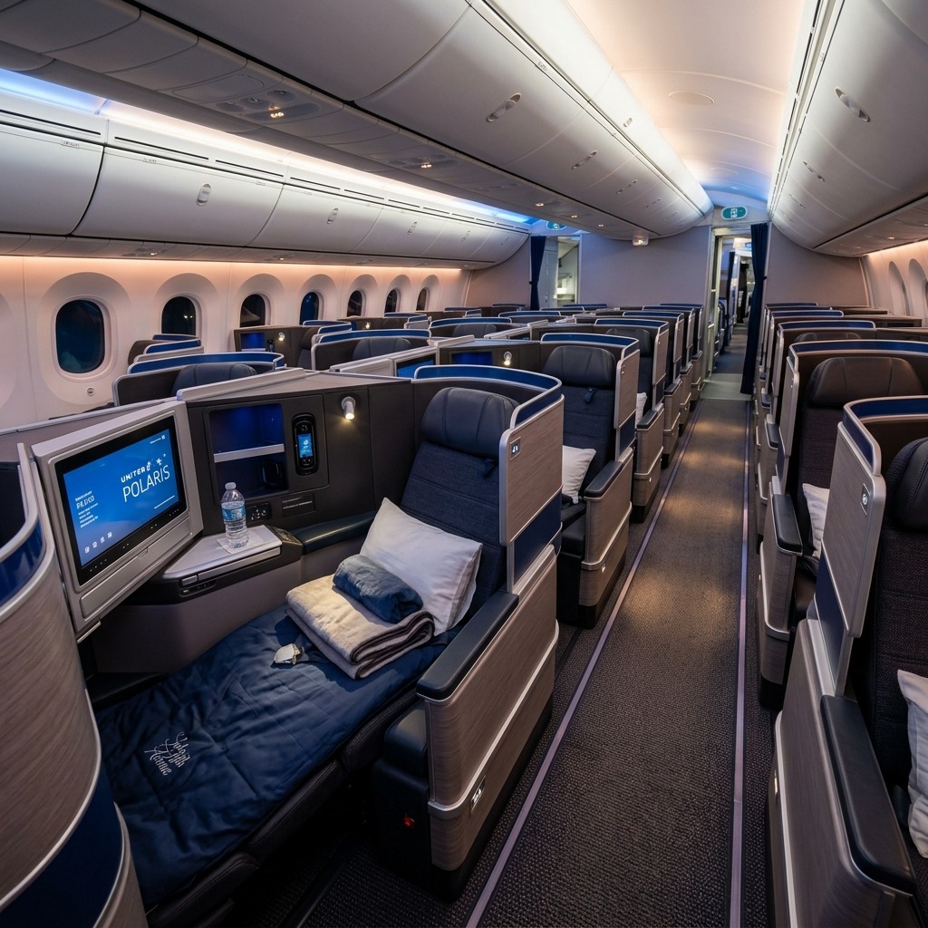 Boeing 787-9 United Business Class