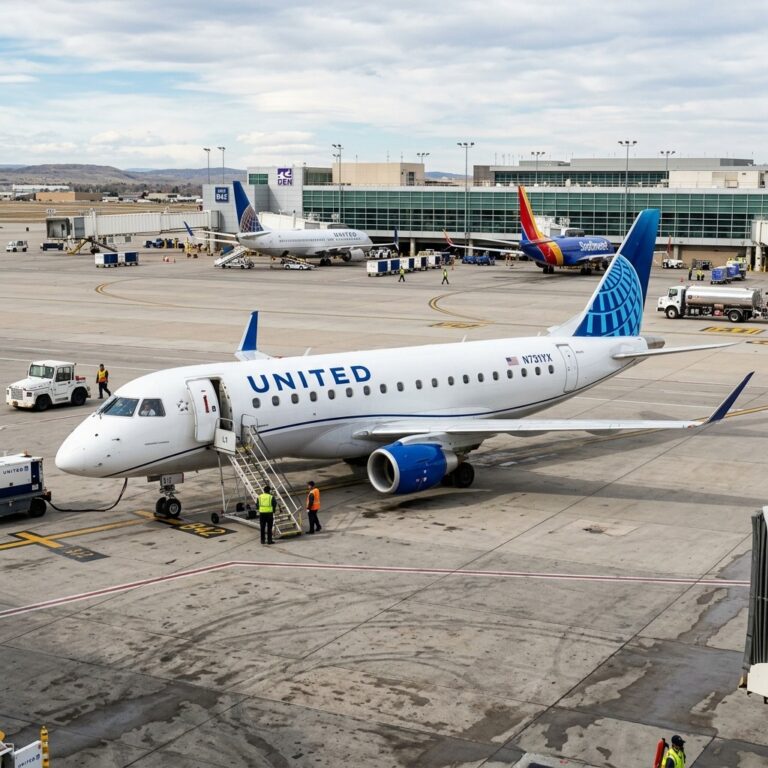 United Airlines E7W