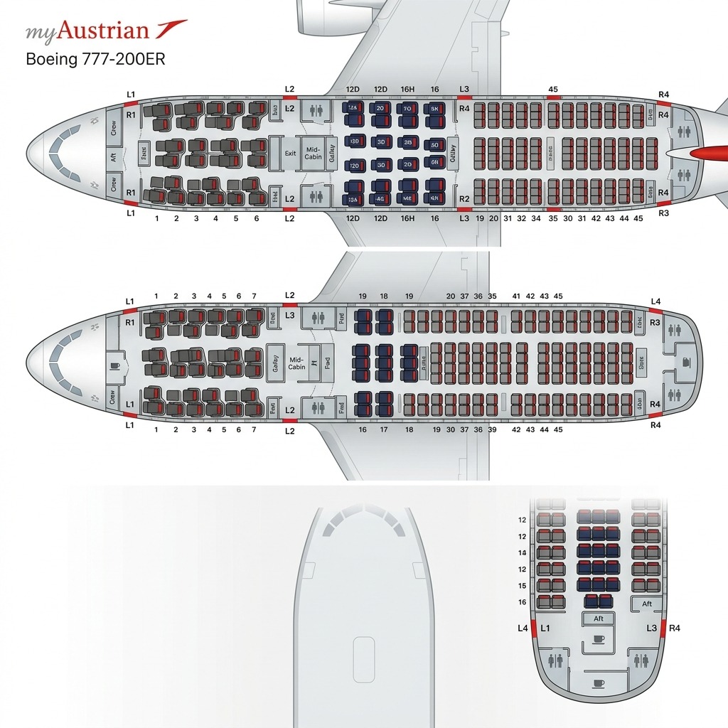 Austrian Airlines Boeing 777-200ER
