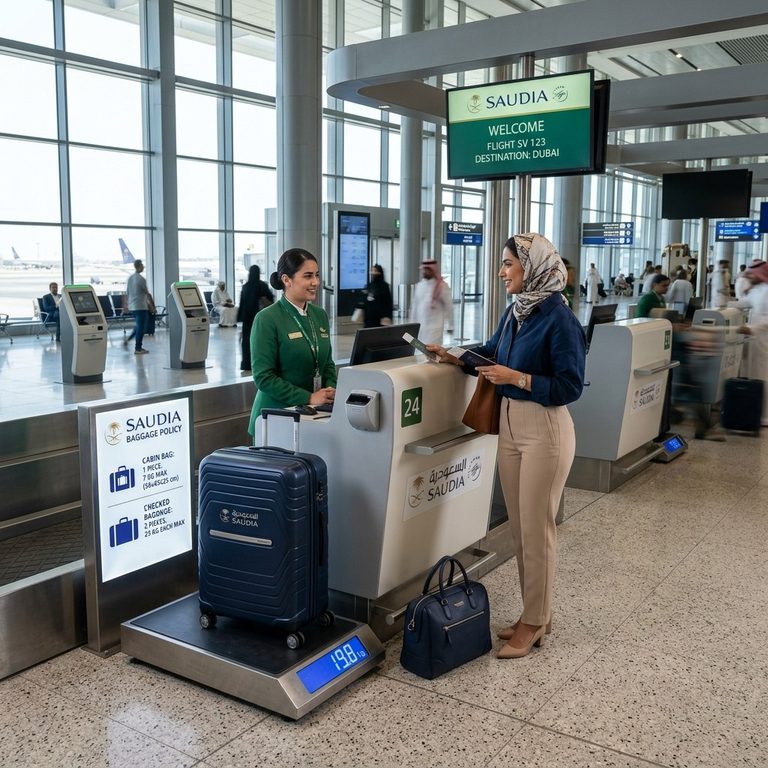 Saudi Airlines Baggage Policy 2026