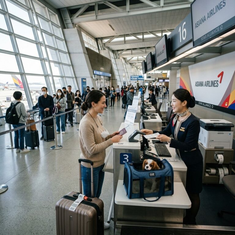 Asiana Airlines Pet Policy