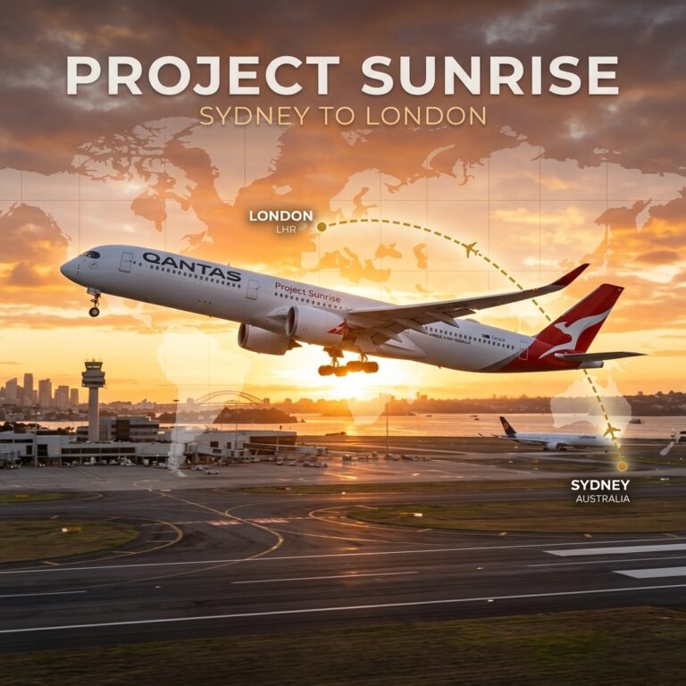 Qantas Project Sunrise Test Flight