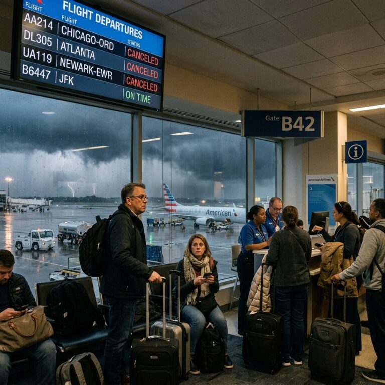 Why Do Airlines Cancel Flights
