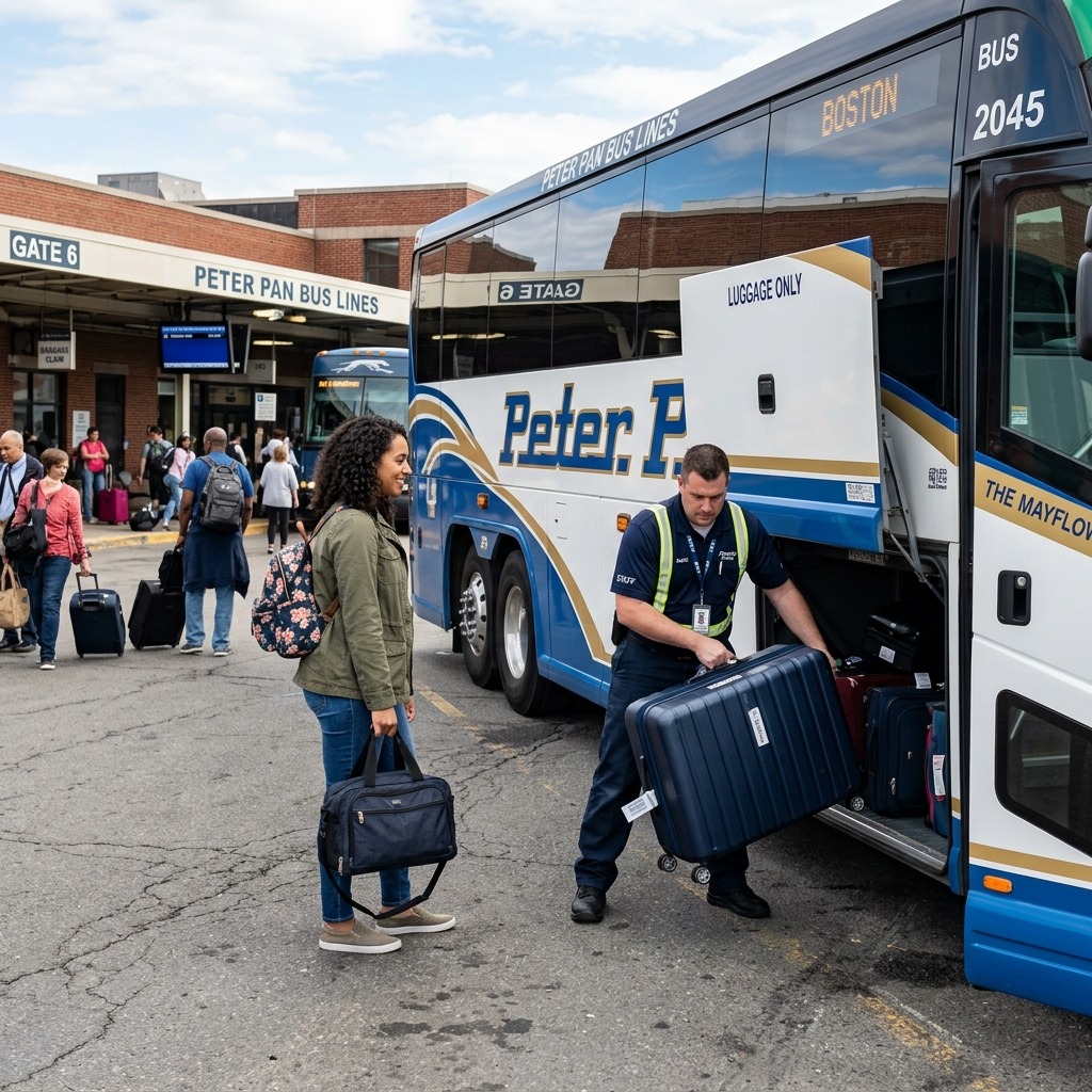 Peter Pan Bus Lines baggage policy