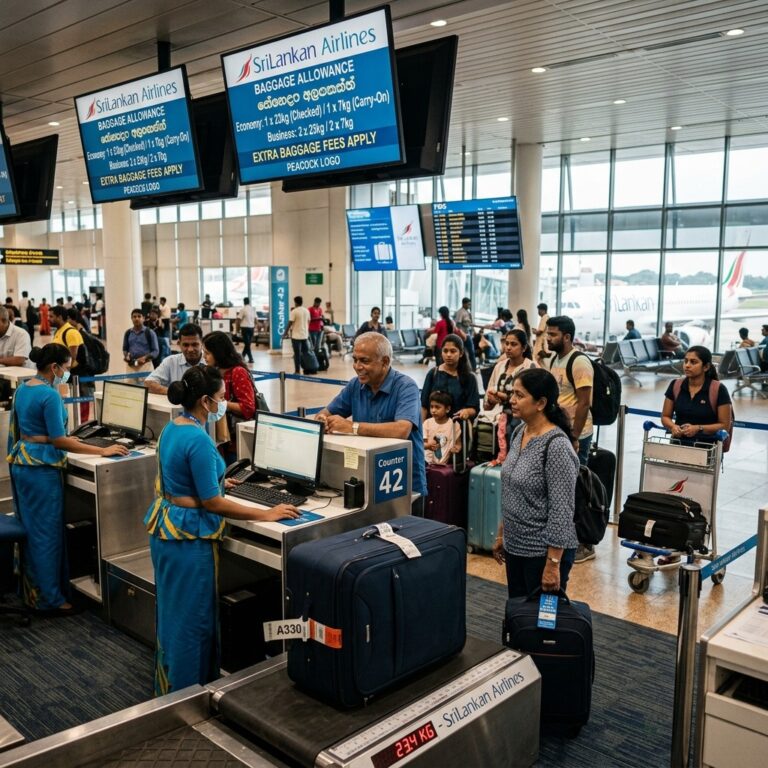 SriLankan Airlines Baggage Policy