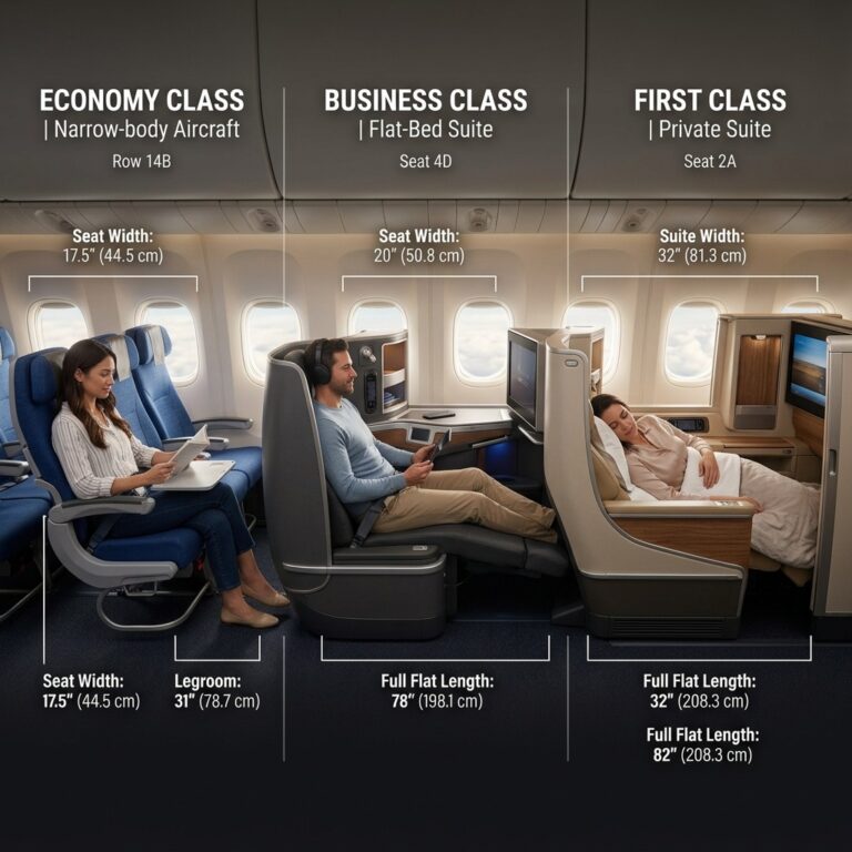 Airline With Biggest Seats