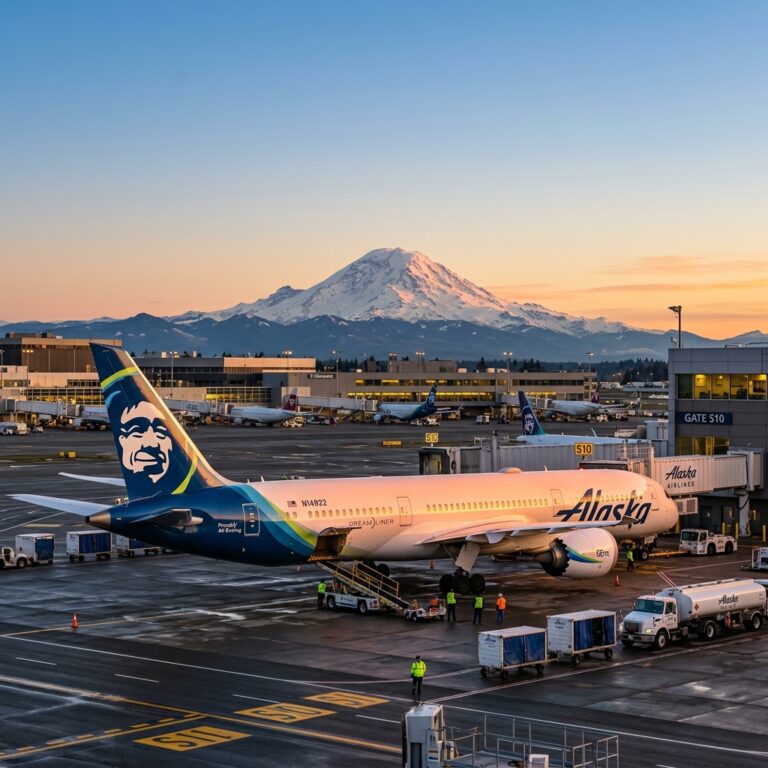 Alaska Airlines Seattle Athens Paris 2027