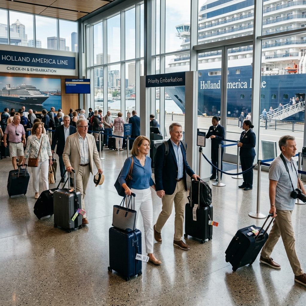 Holland America Cruise Line Luggage Policy