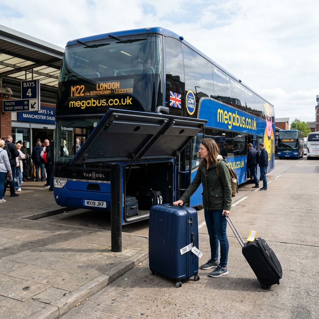 Megabus UK baggage policy