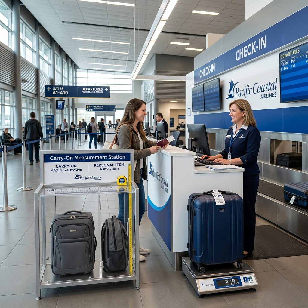 Pacific Coastal Airlines Baggage Policy