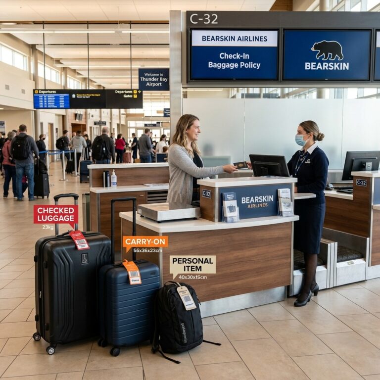 Bearskin Airlines Baggage Policy