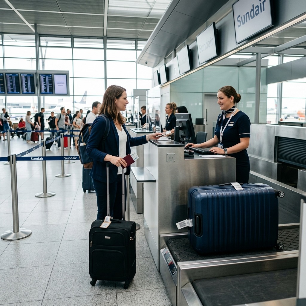Sundair Baggage Policy