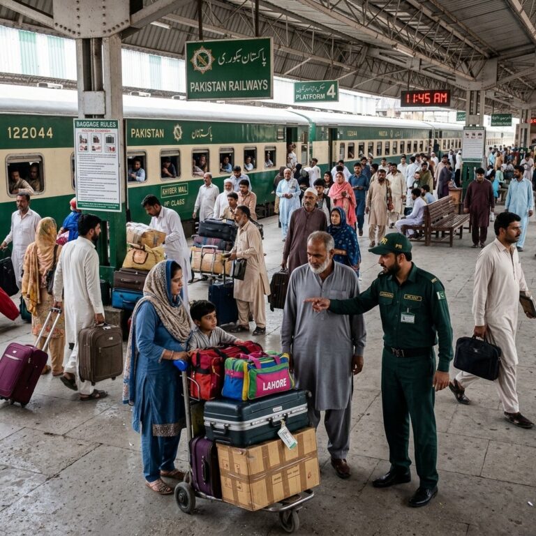 Pakistan Railways Baggage Policy