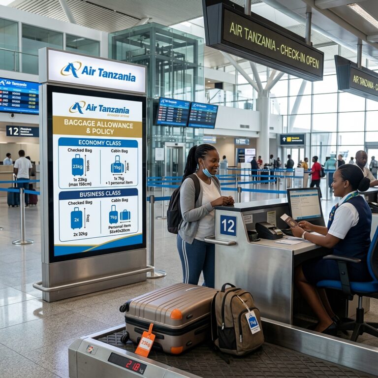 Air Tanzania Baggage Policy