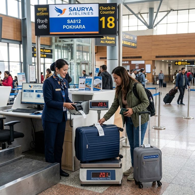 Saurya Airlines Baggage Policy