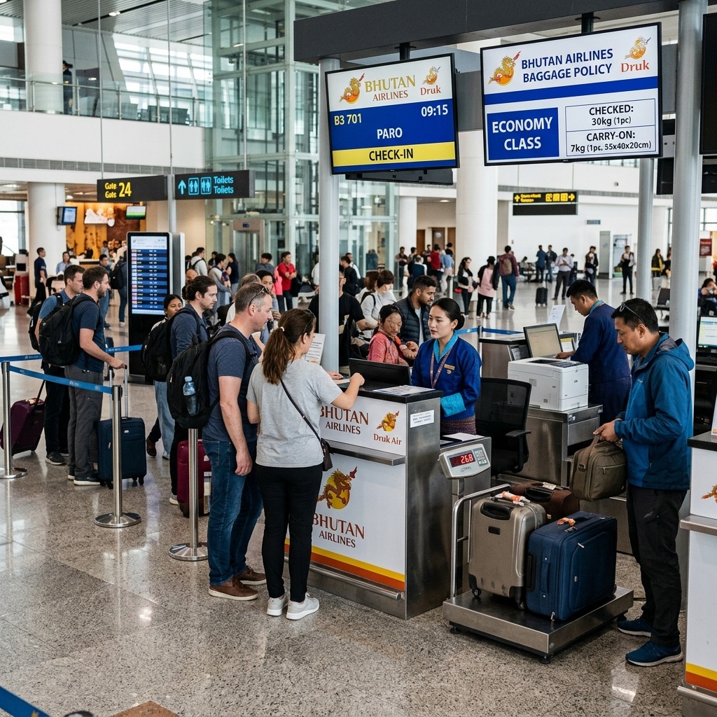 Bhutan Airlines Baggage Policy