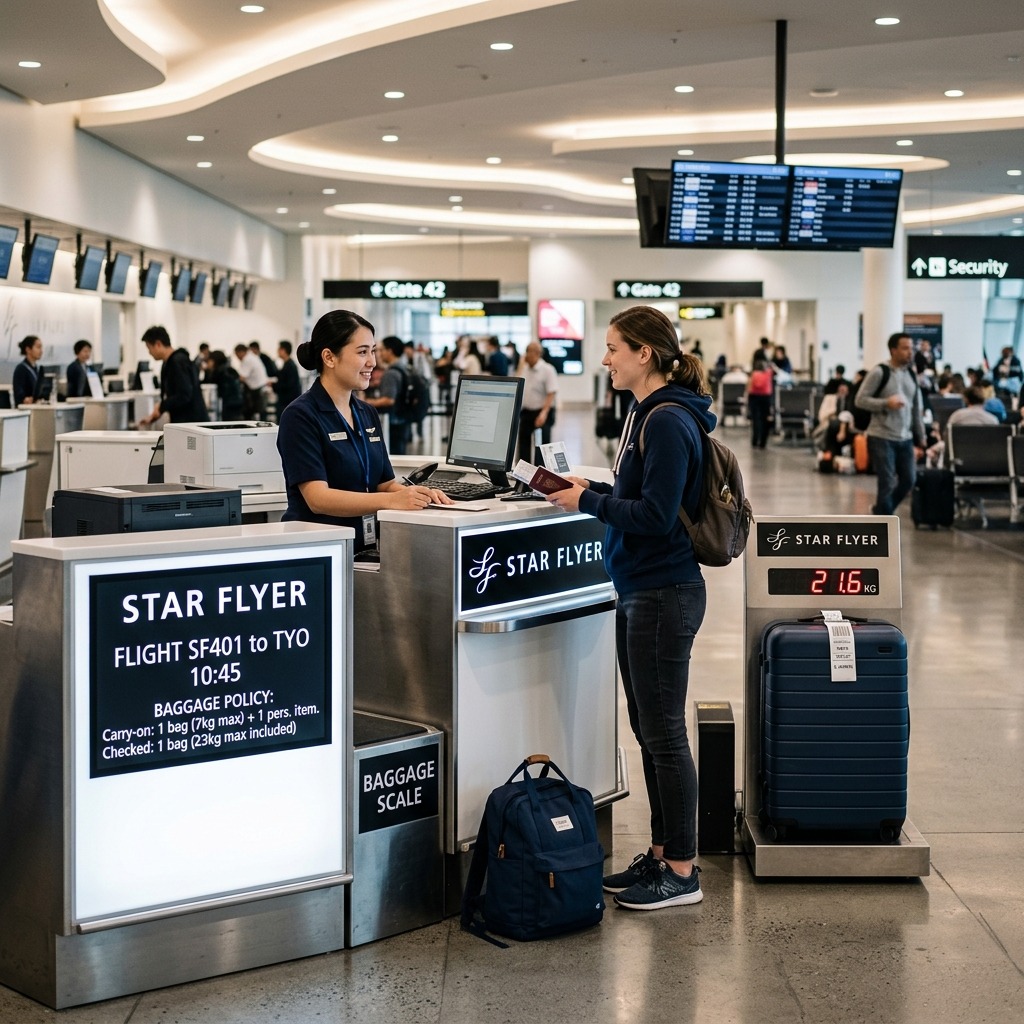 Star Flyer Baggage Policy