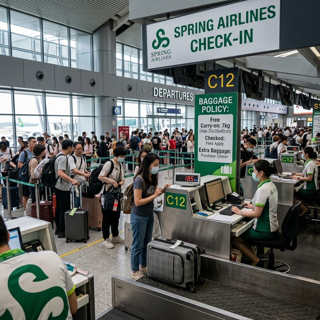 Spring Airlines Baggage Policy