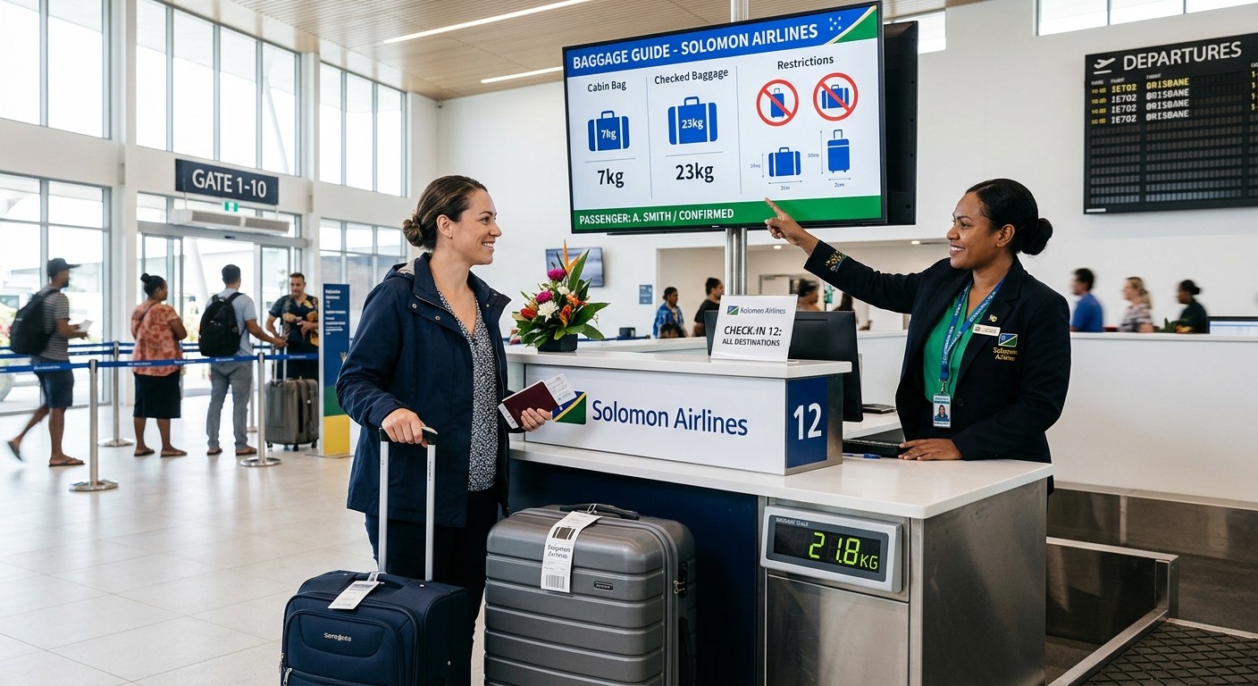 Solomon Airlines Baggage Policy