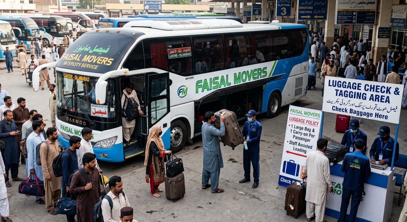 Faisal Movers Luggage Policy