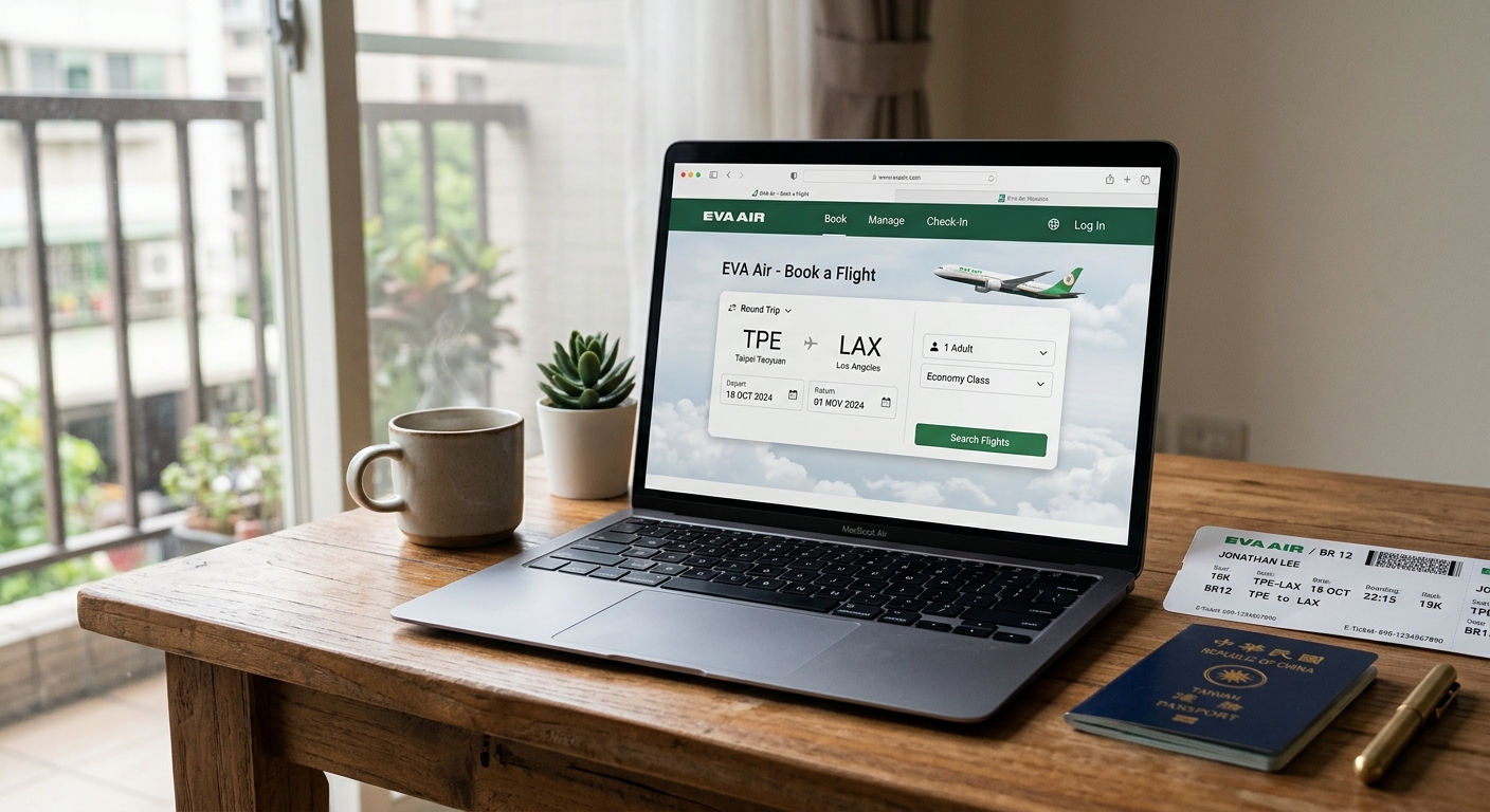 EVA Air Online Reservation