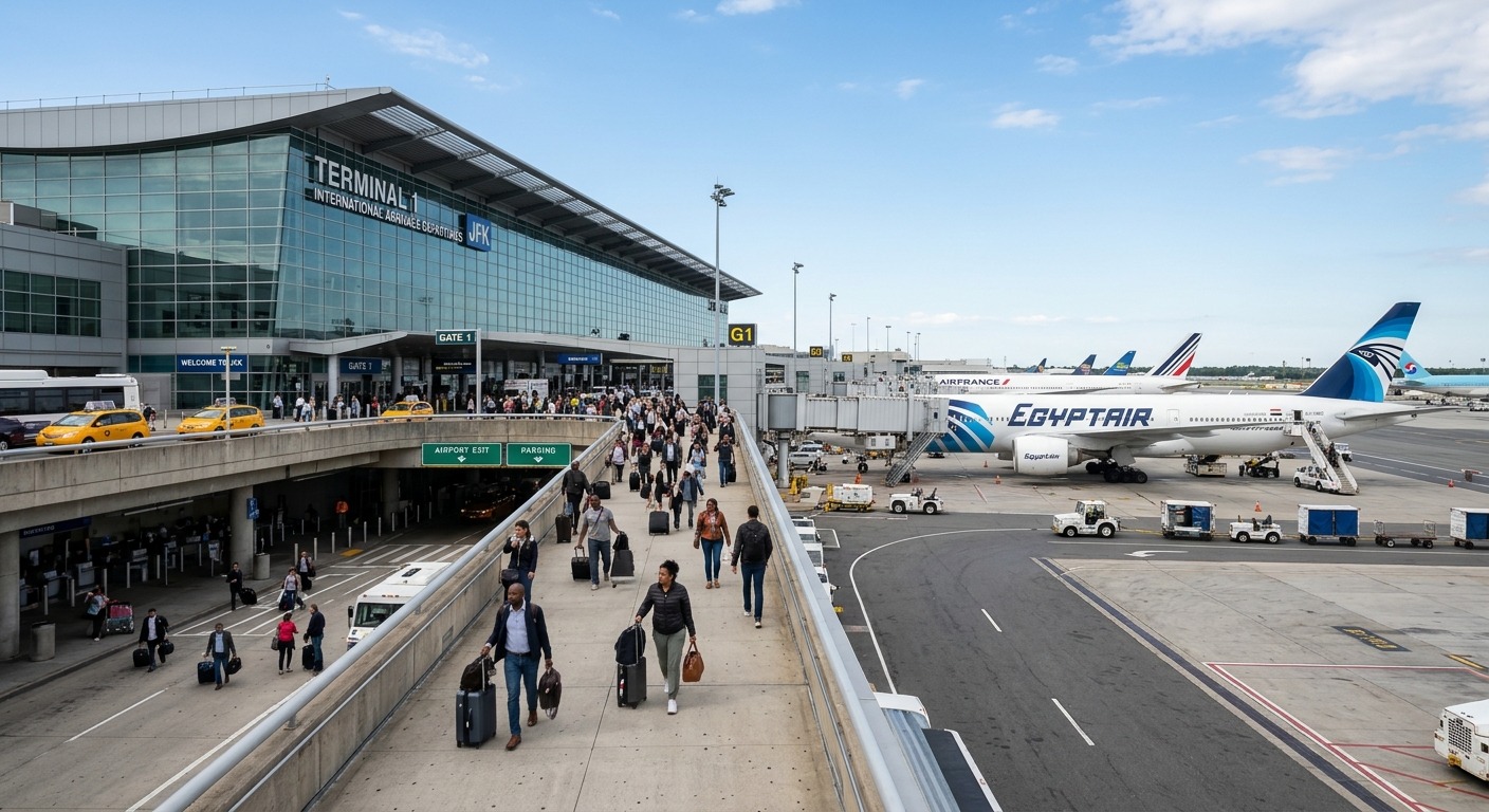 EgyptAir JFK Terminal