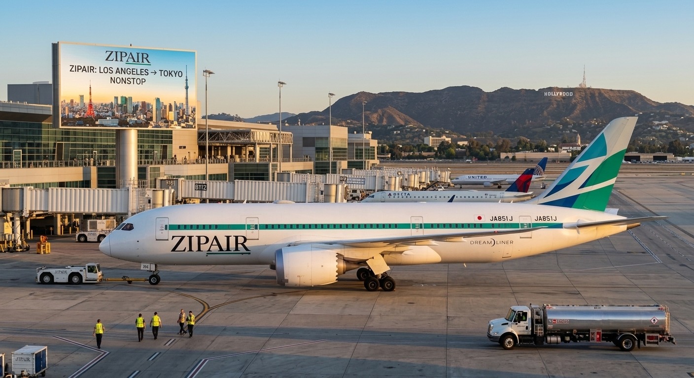 ZIPAIR LAX to Tokyo