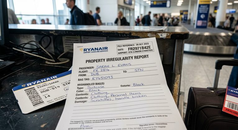 Baggage Report File Reference Ryanair