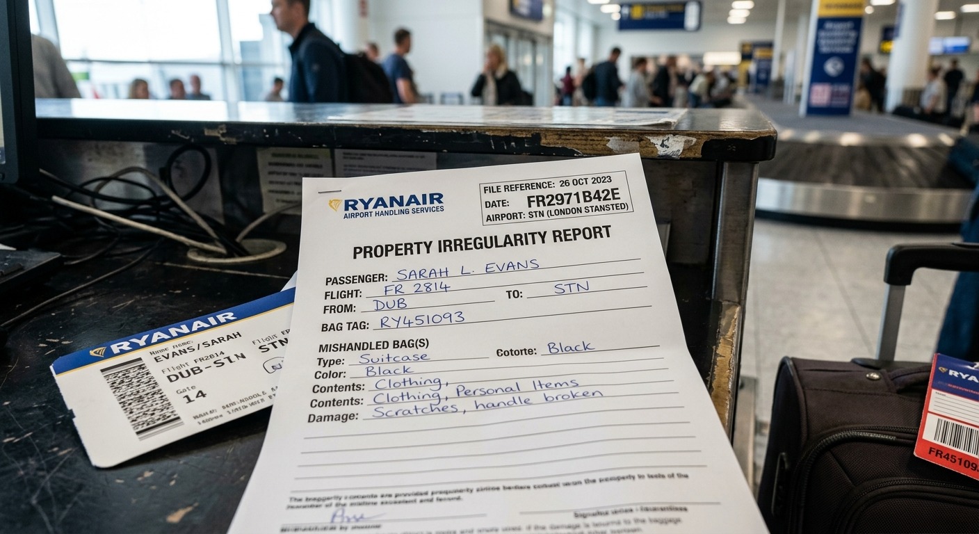 Baggage Report File Reference Ryanair