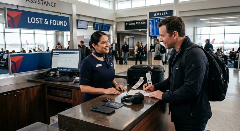 Delta Airlines Lost and Found
