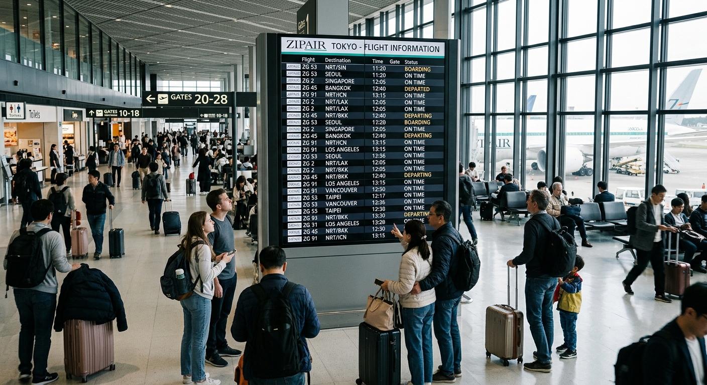 ZIPAIR Flight Status